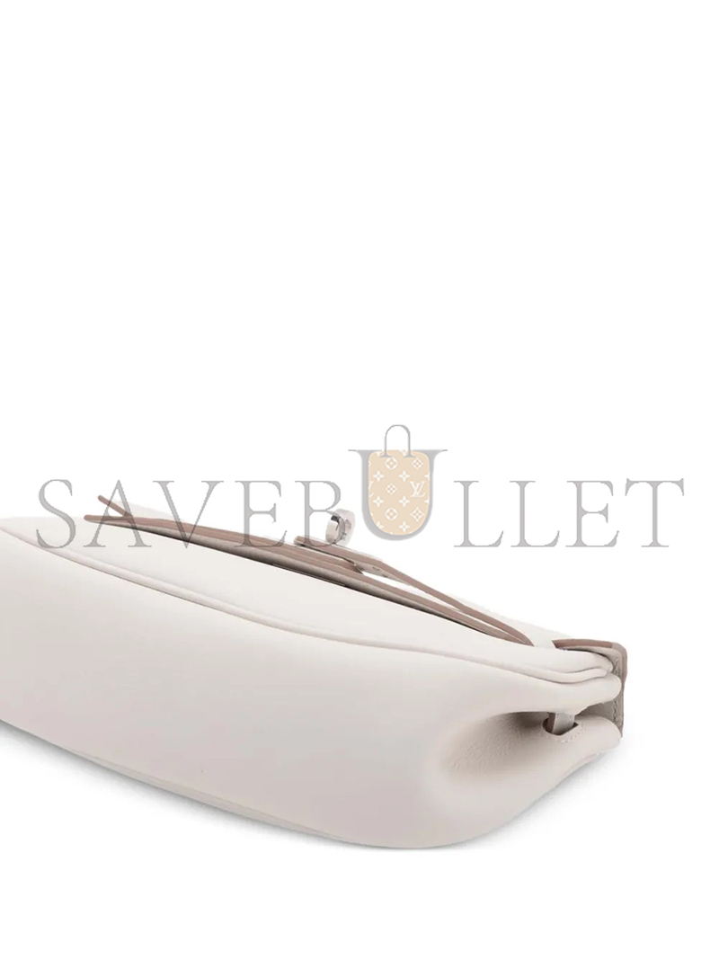 HERMÈS SWIFT KELLY MOOVE NEW WHITE (20*11.5*6cm)